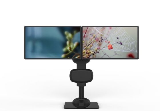 電動 リフティング 回転式 デュアルモニター マウント 首の痛みを軽減するために